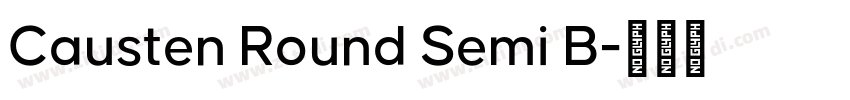 Causten Round Semi B字体转换